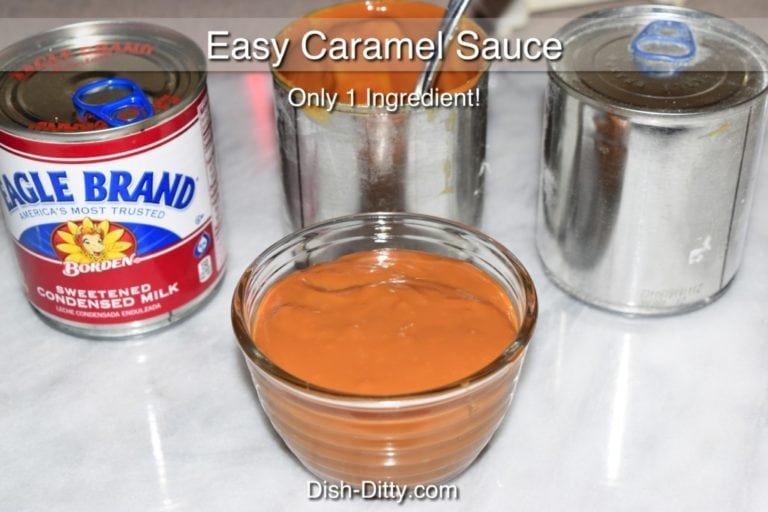 Easy Caramel Sauce Recipe by Dish Ditty Recipes