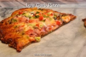 Low Carb Pizza Recipe by Dish Ditty Recipes