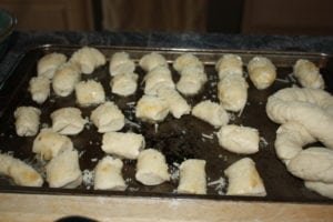 Ready for the oven