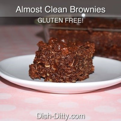 Almost Clean Gluten Free Brownies