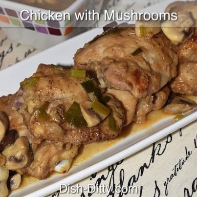 Chicken with Mushrooms