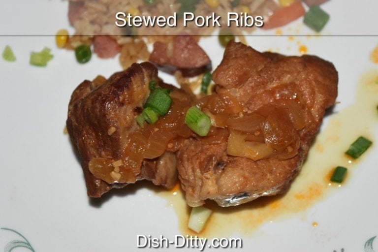 Chinese Stewed Pork Ribs Instant Pot Recipe by Dish Ditty Recipes