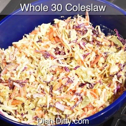 Whole 30 Coleslaw