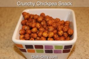 Crunchy Chickpea Snack Recipe by Dish Ditty Recipes