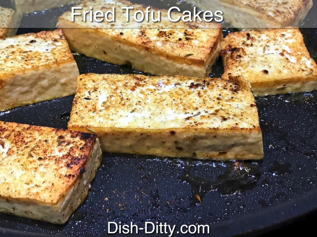 Fried Tofu Cakes Recipe by Dish Ditty Recipes