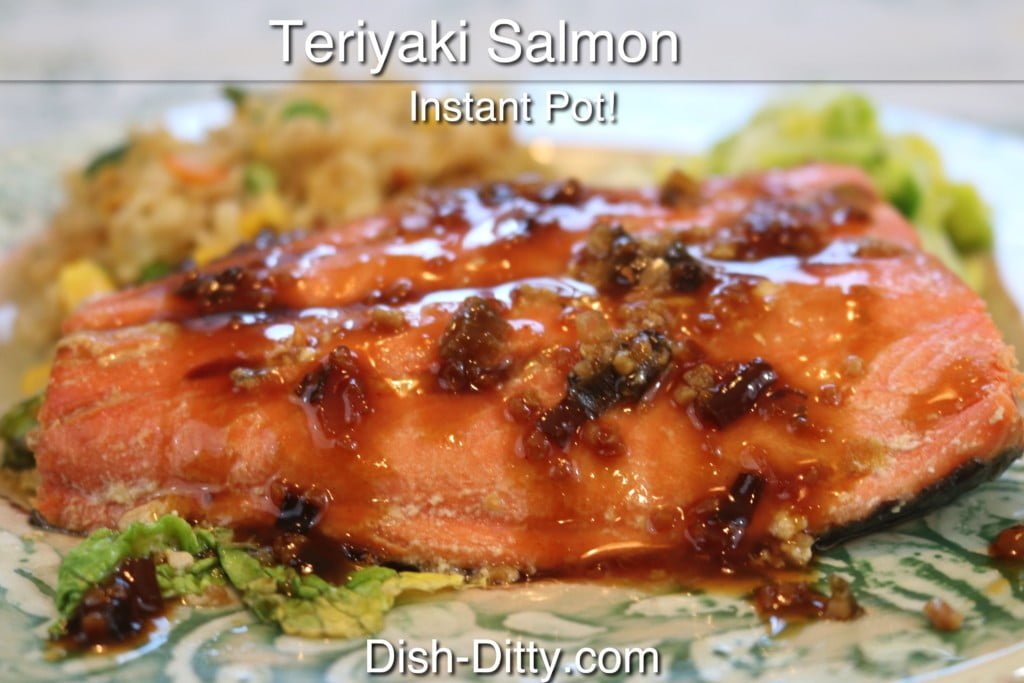 Instant Pot Teriyaki Salmon Recipe by Dish Ditty Recipes