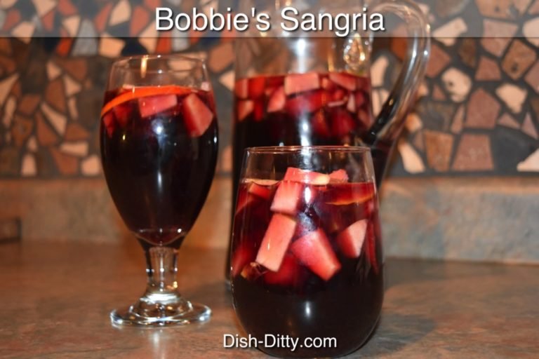 Bobbie's Sangria Recipe by Dish Ditty Recipes