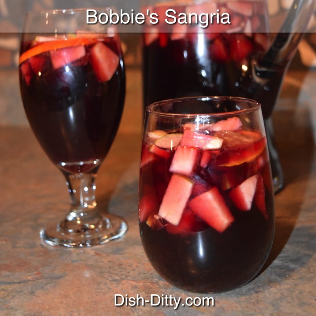 Bobbie's Sangria Recipe by Dish Ditty Recipes
