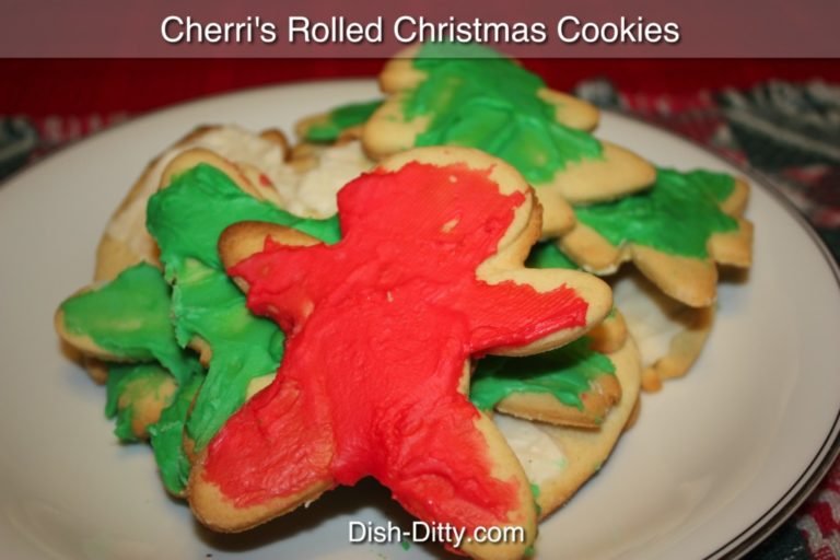 Cherri's Rolled Christmas Sugar Cookies