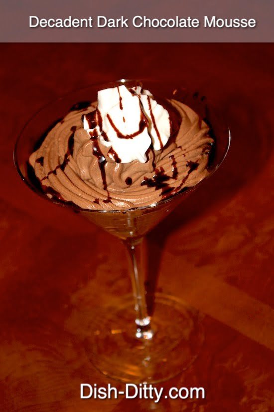 Decadent Dark Chocolate Mousse Recipe