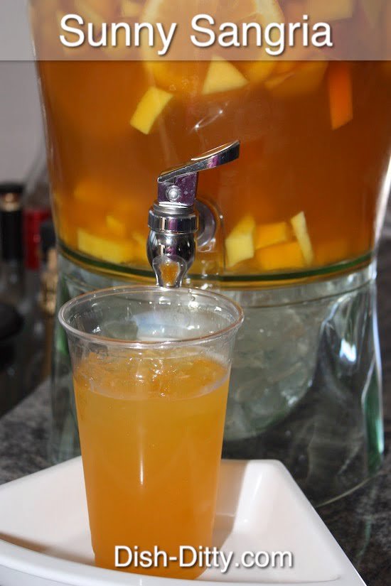 Sunny Sangria Recipe by Dish Ditty Recipes