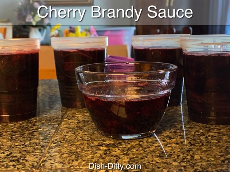 Cherry Brandy Sauce Recipe by Dish Ditty Recipes