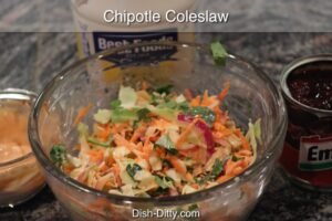 Chipotle Coleslaw Recipe by Dish Ditty Recipes