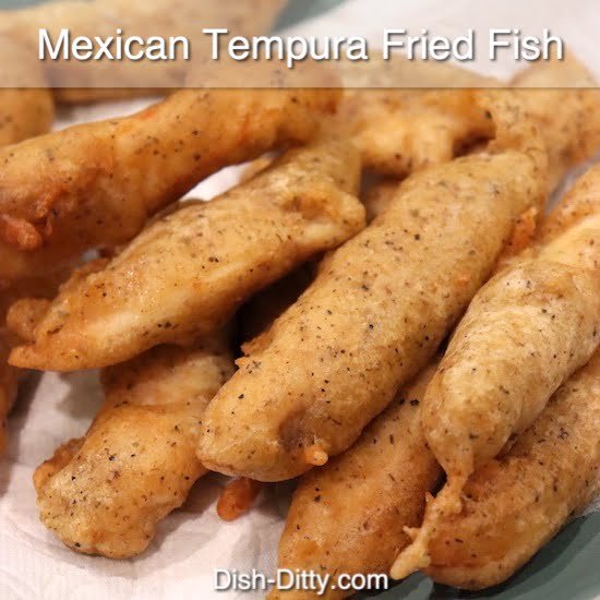 Mexican Tempura Fried Fish