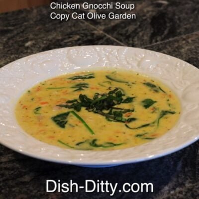 Copycat Olive Garden Chicken Gnocchi Soup Recipe